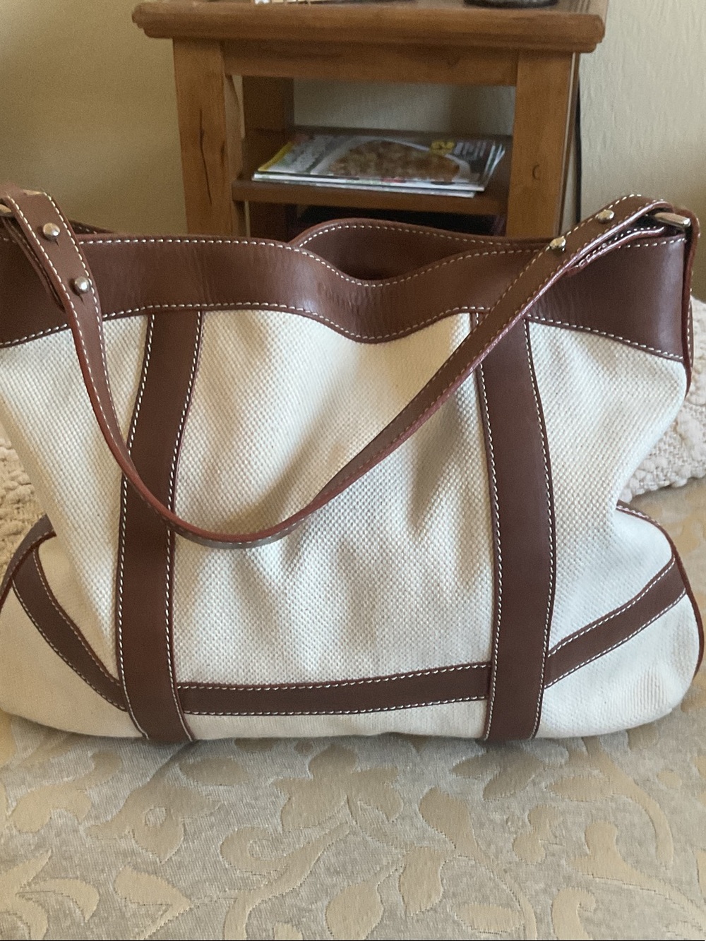 Polling Leather Bag EUC